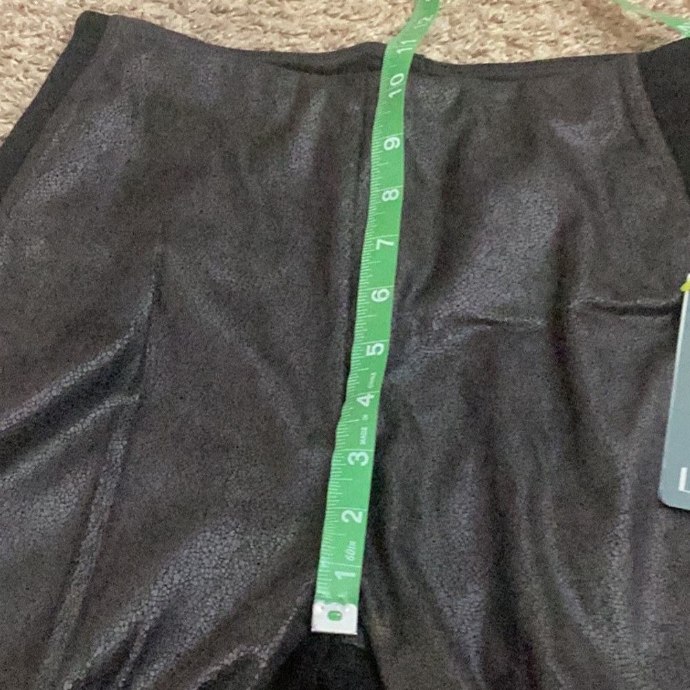 Lysse Black Faux Leather Pants New S 4-6 - Picture 9 of 9